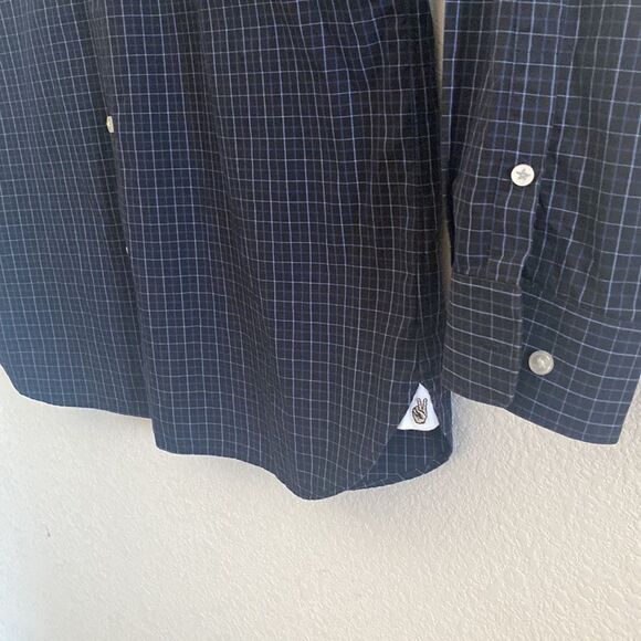 JOHN VARVATOS Men’s Long Sleeves Button Down 100% Cotton Shirt Size 16.5 , 32/33 - Picture 2 of 5